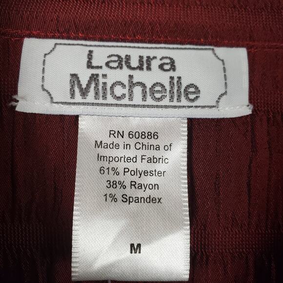 NEW! Laura Michelle Blouse - M - Picture 3 of 4